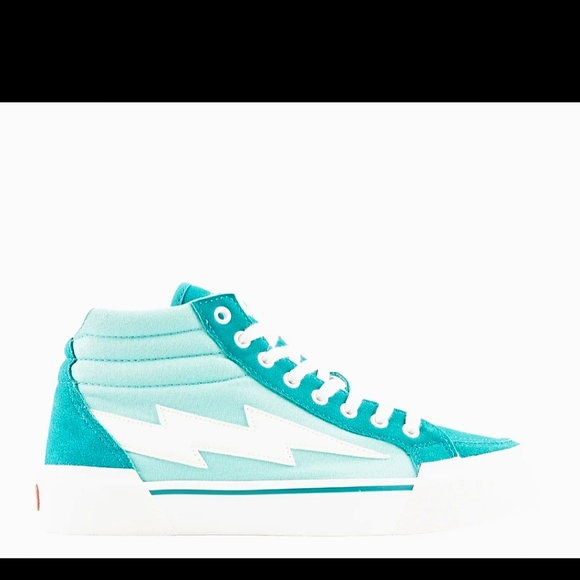 REVENGE × storm vol. 2 hightop turquoise sneaker by Ian Connor *BRANDNEWINBOX* - Picture 7 of 7